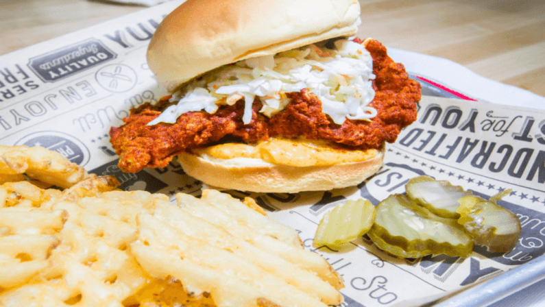 The Best Spicy Chicken Sandwich in Nashville